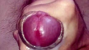 Very drooling head hot convulsive masturbation