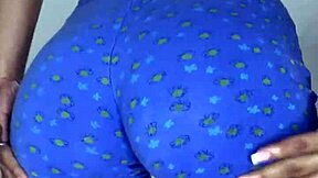 Hot amateur girl in action