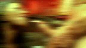 Brunette with comical fake boobs gets her shaved pussy fucked