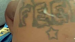 Blonde Sucks Big Black Cock