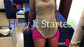 In a nigerian homemade setting, passionate neighbors explore big black cock and monster cock with moaning orgasms