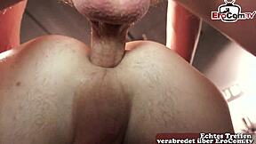 Sporty German Gay Men Fuck Bareback Anal With Monster Cocks