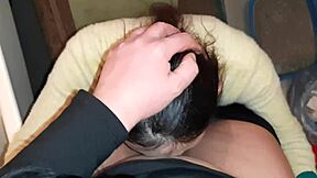 After I took a piss, a stranger licked my pussy