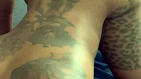 Blonde Sucks Big Black Cock