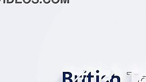 british redhead railed and cum-covered, wow!