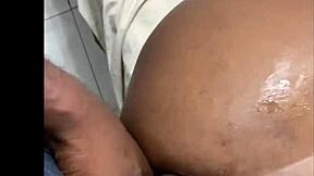 Jackboy farts on pussy and ass during homemade fucking