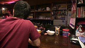 Japanese hot chick sits on huge cock then rides like a star