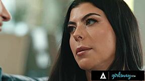 Girlsway - Stacked Milf Sophia Locke Spends Wet Pussies Quality Time With Stepbae Gal Ritchie