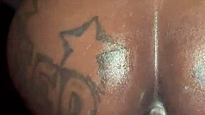 This messy anal fuck is happening in the living room.