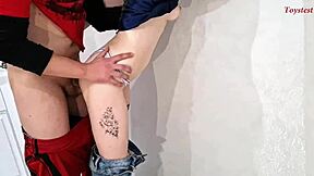 Let's hang out right now, stepsister, when parents aren't home.