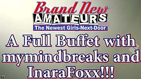 Inara and Riri perform lesbian oral on wet pussies