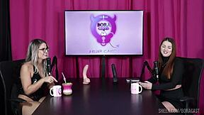 malu paz in bora cast compilations with bruna carlos on sheer red