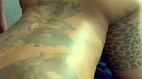 Blonde Sucks Big Black Cock