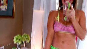 Sierra sucks huge cock