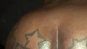 This messy anal fuck is happening in the living room.