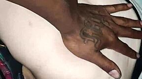 Watch the black bull dominate ravishing ray in the car! What a wild ride!