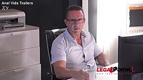 Voluptuous nympho Aletta Ocean gets banged hard at the office