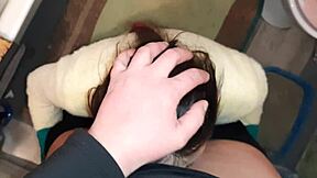 After I took a piss, a stranger licked my pussy