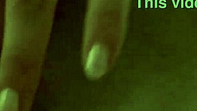 Curly Blonde Displays Her Pretty Pussy In The Kitchen