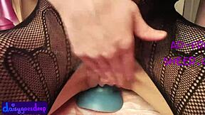 Big blue anal toy