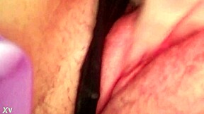 hazey starts with panty play, teasing her clit and stuffing her wet pussy with fingers, moaning loudly as she reaches orgasm