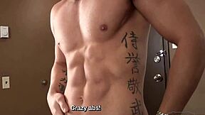 Have You Seen This Ripped Bodybuilder Jerking His Monster Cock in a Casting Interview?