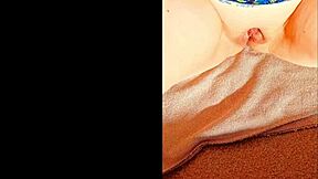 Mature close up clit view