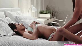 Teen Babysitter Licked By Lesbian Boss