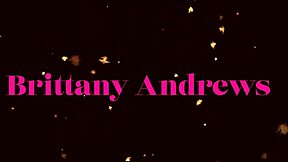 brittany andrews masturbates with dildo