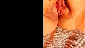 Mature close up clit view