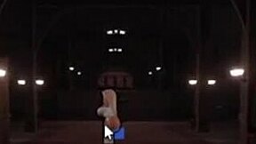 Blonde bombshell takes huge cock deep