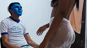 The 22-year-old effeminate man watches me while i dance like a whore.