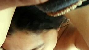 Your Chocolate Bombon Takes Charge During Intense Head Session