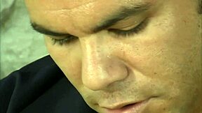 haley paige takes big interracial cock hard but closes eyes during facial cumshot in outdoor scene