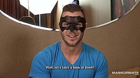 Have You Seen This Ripped Bodybuilder Jerking His Monster Cock in a Casting Interview?