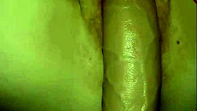 my soft petite redhead pussy is gobbling monster dildo pt 1