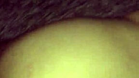 Wife bent over for intense doggy anal