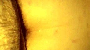 Wife bent over for intense doggy anal