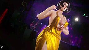 gostosa rebolando her body in a sexy sex scene