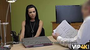 Vip4k Une Brune Sans Emploi Na Pas Le Choix Alors Pourquoi