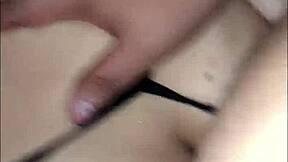 skinny girl likes it when they break her little ass