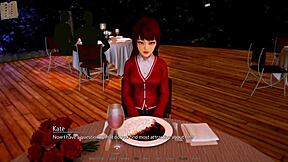 exploring the harem hotel in episode 93 of the game