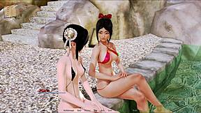 exploring the harem hotel in episode 93 of the game