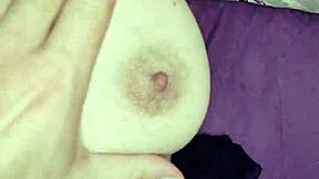 i pulled down her stockings, opened her holes, and fucked her hard in close-up