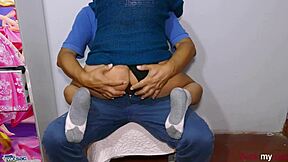 Cute Anal Cowgirl Enjoys Huge Dildo In Her Little 18+ Hole And Gets An Incredible Orgasm