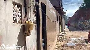 i caught my maid off guard and we tried to fuck but my wife came home