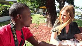 College Professor Intensely Sucks Black Dick