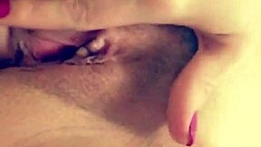 Erica rubs her perfect pussy naked!