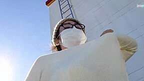 a married woman enjoys outdoor relaxation in the full video