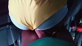 veja o que acontece quando deixo um halls preto no painel do meu uber